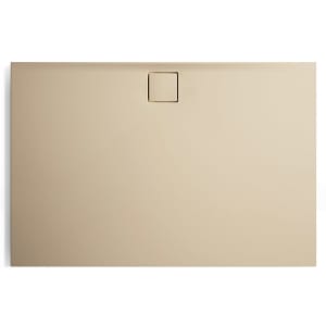 HÜPPE EasyFlat 4-Eck Duschwanne 150 x 100 cm, Ablauf an langer Seite