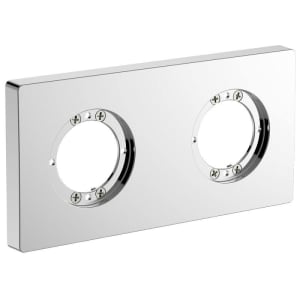 Ideal Standard Archimodule 2-Loch-Rosette, 18,3 x 10 cm