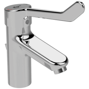 Ideal Standard CeraPlus 2 Waschtischarmatur mit Klinikhebel und Metallablauf