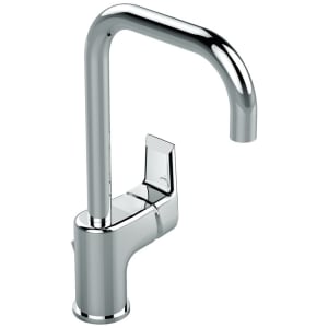 Ideal Standard Tesi Einhebel-Waschtischarmatur mit hohem Auslauf und Ablaufgarnitur