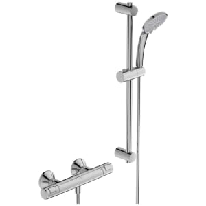 Ideal Standard CeraTherm T25 Brausekombination Aufputz mit Brausestange 60 cm