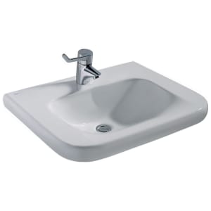 Ideal Standard Contour 21 Waschtisch unterfahrbar 65 x 55,5 cm, mit Hahnloch, ohne Überlauf