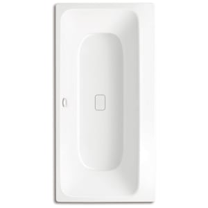 Kaldewei Asymmetric Duo 740 Badewanne 170 x 80 cm mit Perl-Effekt und gegenüberliegendem Überlauf