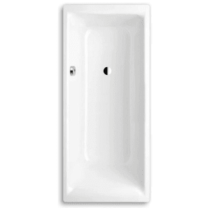 Kaldewei PURO 656 Badewanne 170 x 75 cm mit seitlichem Überlauf links und Spektrallicht