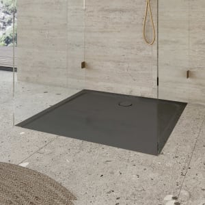 Kaldewei CAYONOPLAN 2258-5 Duschwanne 100 x 100 cm, mit Secure Plus, inkl. Wannenträger extraflach