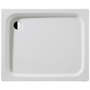 Kaldewei Duschplan 419-2 Duschwanne 90 x 110 x 6,5 cm mit Wannenträger