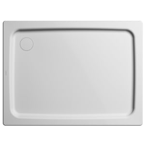 Kaldewei Duschplan 543-2 Duschwanne 75 x 90 x 6,5 cm mit Wannenträger