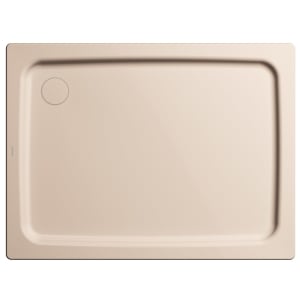 Kaldewei Duschplan 543-2 Duschwanne 75 x 90 x 6,5 cm mit Perl-Effekt und Wannenträger