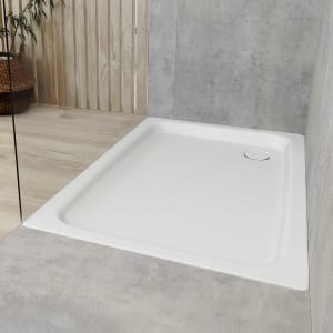 Kaldewei DUSCHPLAN 424-2 Duschwanne 70 x 170 x 6,5 cm mit Wannenträger