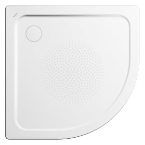 Kaldewei Arrondo 870-1 Viertelkreis-Duschwanne 90 x 90 x 2,5 cm mit Antislip