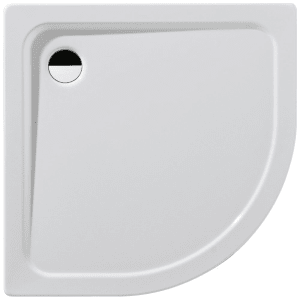 Kaldewei Arrondo 872-2 Viertelkreis-Duschwanne 100 x 100 x 2,5 cm mit Wannenträger und Antislip