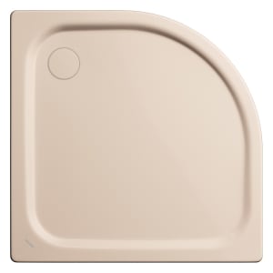 Kaldewei Zirkon 605-2 Viertelkreis-Duschwanne 100 x 80 x 3,5 cm mit Wannenträger