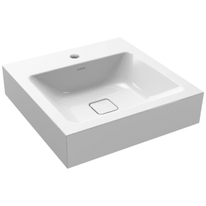 Kaldewei CONO Aufsatzwaschtisch 3077 mit 1 Hahnlochbohrung, 50 cm