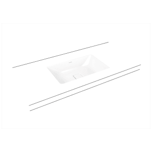 Kaldewei CONO Unterbauwaschtisch 3087, 56,8 cm