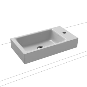 Kaldewei PURO Aufsatz- Handwaschtisch 3166, 55 cm
