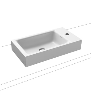 Kaldewei PURO Aufsatz- Handwaschtisch 3166, 55 cm