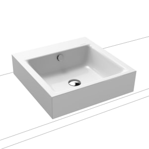Kaldewei PURO Aufsatzwaschtisch 3156 ohne Hahnlochbohrung, 46 cm