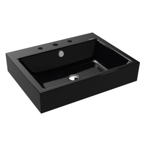 Kaldewei PURO Wandwaschtisch 3164 mit 3 Hahnlochbohrungen, 60 cm