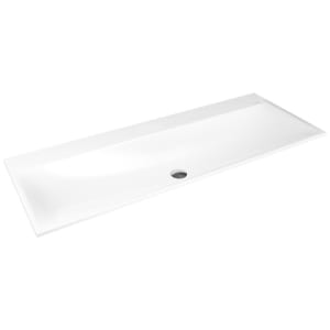 Kaldewei SILENIO Einbauwaschtisch 3039 ohne Hahnlochbohrung, 120 cm