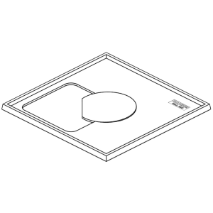 Kaldewei Ersatz-Wannenträger für Superplan Duschwanne 75 x 140 cm
