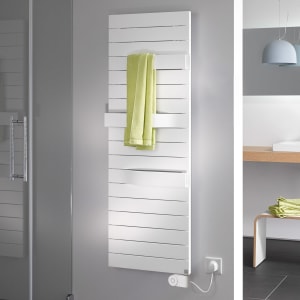 Kermi Tabeo-E Badheizkörper 60 x 10,1 x 119,7 cm inkl. Elektro-Set FKS rechts