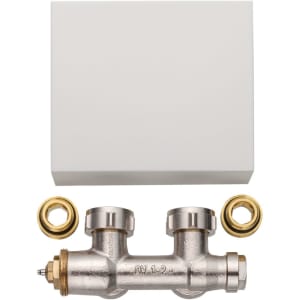 Kermi Ventilhahnblock-Set Eckform