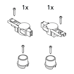 Kermi Ibiza 2000 Ersatz-Lager für Montage mit Zugstab