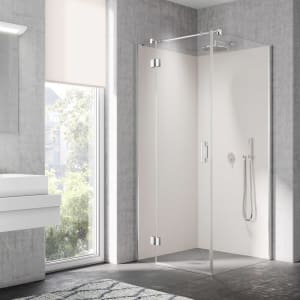 Kermi Liga Seitenwand für Duschplatz 100 cm