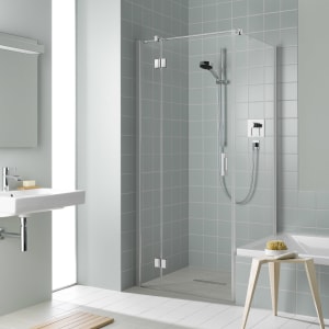 Kermi Liga Seitenwand verkürzt neben Badewanne 75 cm