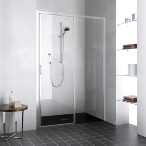 Kermi Liga D2R Gleittür für Nische/Seitenwand 175 x 200 cm, Anschlag rechts