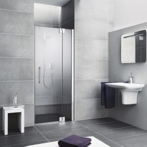 Kermi Pasa XP Pendeltür 1-flügelig mit Festfeld 75 x 200 cm, Anschlag rechts