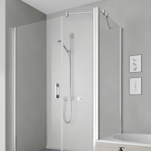 Kermi Pega Seitenwand verkürzt auf Badewanne 80 cm