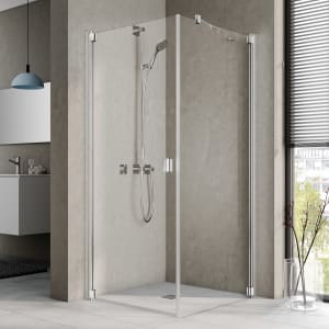 Kermi Raya Pendeltür 1-flügelig 100 cm mit Anschlag links