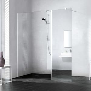 Kermi Walk-In XB Festfeld in Flucht 50 x 200 cm zur Kombination mit Wall oder Free