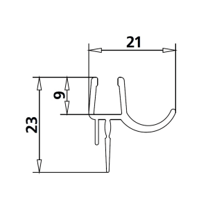 Kermi Raya Ersatz-Dichtleiste