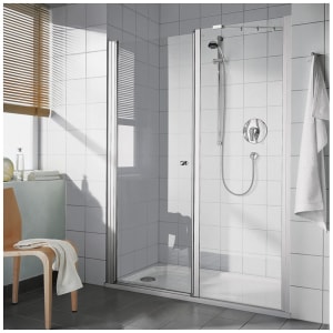 Kermi Ibiza 2000 Schwingtür mit Festfeld rechts verschlussseitig 140 cm