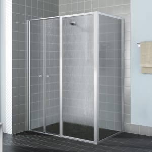 Kermi Nova 2000 Pendeltür 110 x 185 cm mit Festfeld rechts