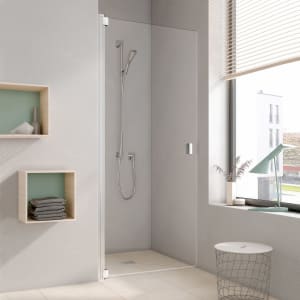 Kermi Raya Pendeltür 1-flügelig 80 cm, Anschlag links für Nische