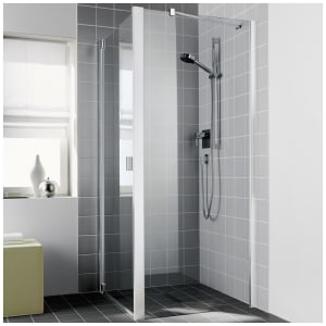 Kermi Raya Seitenwand starr 120 cm, für Eckeinbau oder U-Kabine