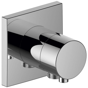 Keuco IXMO Ab- und Umstellventil für 3 Verbraucher, Unterputz, mit Schlauchanschluss, Rosette eckig