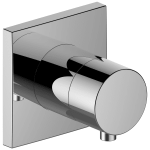 Keuco IXMO Ab- und Umstellventil für 2 Verbraucher, Unterputz, Rosette eckig