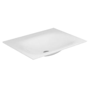 Keuco EDITION 11 Varicor-Waschtisch ohne Hahnloch Maß B 35 cm