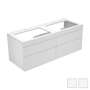 Keuco EDITION 400 Waschtischunterbau 140 x 53,5 cm, mit Hahnlochbohrung