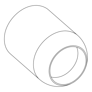 Keuco EDITION 11 Ersatz-Blende für Einhebelmischer 51116