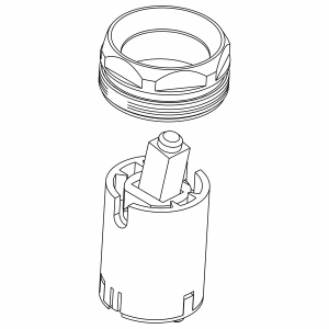 Keuco Moll Ersatz-Kartusche für Waschtischmischer 5270