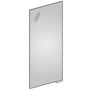 Keuco Royal 25 Ersatz-Tür links zu 14102171301