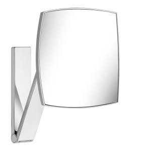 Keuco iLook move Kosmetikspiegel quadratisch, 5-fach Vergrößerung, Wandmodell