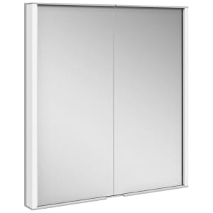 Keuco Royal Match Spiegelschrank Wandhalbeinbau mit LED-Beleuchtung 65 x 70 cm