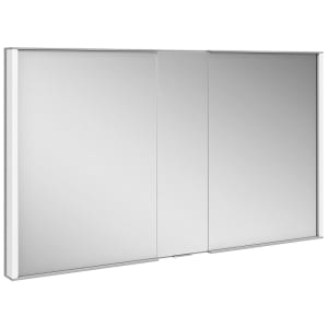 Keuco Royal Match Spiegelschrank Wandhalbeinbau mit LED-Beleuchtung 120 x 70 cm