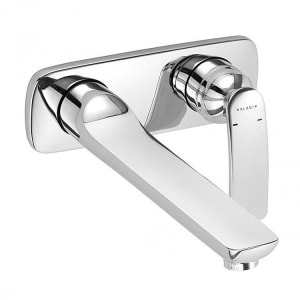 Kludi BALANCE Unterputz-Waschtisch-Zweiloch-Wand-Einhandmischer, Ausladung 23,5 cm